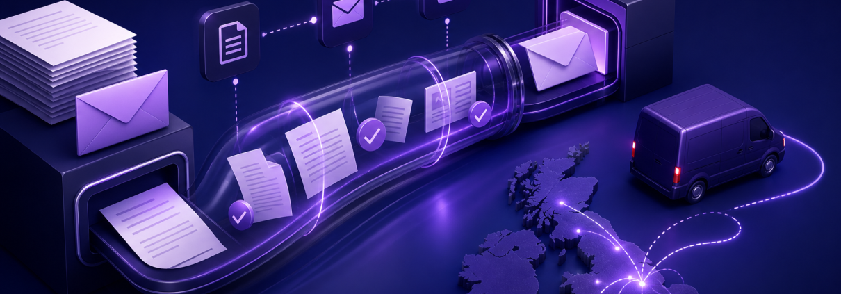 Hybrid mail service for UK organisations, Prime Document