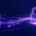 Abstract navy and purple graphic representing secure digital document delivery