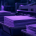 Navy and purple editorial photograph of production mail envelopes